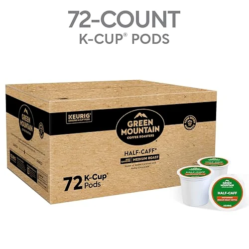 The 72-pod pack contains six 12-count boxes.
