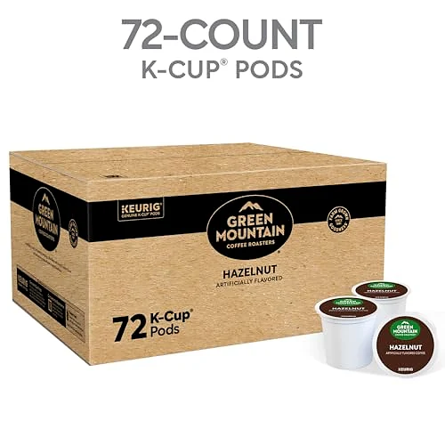 The 72-pod pack contains six 12-count boxes.